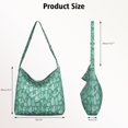 thumbnail image 4 of Retro Desert Succulent Handbag - Large Capacity Minimalist Travel Bag for Women with Adjustable Strap & Boho Aesthetic, 4 of 5