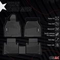 thumbnail image 2 of OMAC Premium Floor Mats for Mercedes EQS Liftback V297 2022-2024 Heavy Duty, 2 of 10