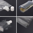 thumbnail image 5 of 50 Pcs 17 OZ Clear Spout Stand Up Pouch, Clear Drink Bags, 15 mm Spout, BPA Free, 5 of 7