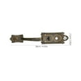 thumbnail image 2 of USHOBE 1 Set Entry Door Lock Dark Brown Elegant Design Locking for Home Decoration, 2 of 8