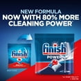 Finish Power 62ct Dishwasher Detergent Powerball Dishwashing