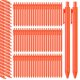 thumbnail image 1 of Bolígrafos retráctiles Fulmoon Bulk, 50 unidades, 1 mm, color naranja, 1 of 7