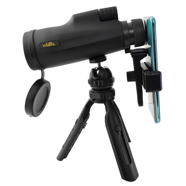 Monocular 12x50 Mm Tripié Resistente Lluvia Wallis MO610317