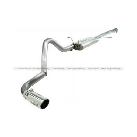 AFE POWER 49-43043-P F150 97-04 V8-4.6/5.4L (POL TIP) MACHFORCE XP; EXHAUST SYSTEMS CAT-BACK SS Fits select: 1997-2003 FORD F150