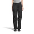 thumbnail image 2 of Uncommon Threads 4102-0104 Pantalon Cargo Grunge de Chef en Noir - Grand, 2 of 2