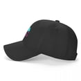 thumbnail image 4 of MOONBEAM-Gorra de béisbol con estampado de lunares para hombre y mujer, gorro de estilo hip hop, unisex, 4 of 4