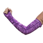 Aqua Design Arm Sun Sleeves for Women UV Protection Forearm Compression Covers: Liquid Purple size L/M