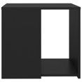 thumbnail image 2 of vidaXL Side Table Black 50x50x45 cm Engineered Wood, 2 of 4