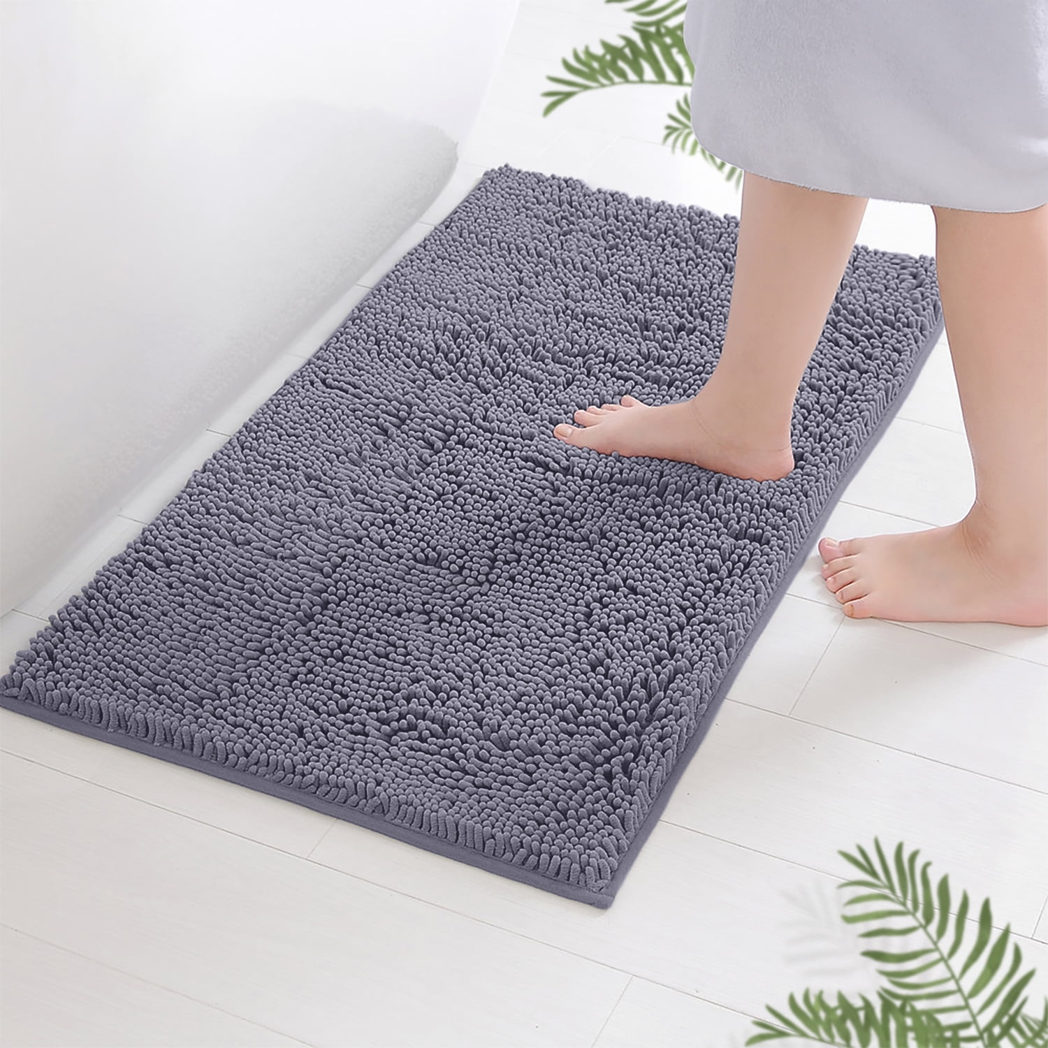 Color G Long Bathroom Rugs Runner - Upgrade Your Bathroom with Soft Plush  Light Brown Microfiber Bath Mat - Non Slip, Absorbent, Washable, Quick Dry,  24”x43” Bath Runner Rug for Bathroom - Yahoo Shopping