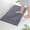 Dark Gray, variant on TECHMILY Extra Soft Chenille Bath Rug, Cloud White Microfiber Bathroom Rug with Non-Slip Backing, Super Absorbent, 20 x 30 in