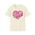 thumbnail image 2 of Love Heart, Gildan Unisex Softstyle T-Shirt, Retro Heart Graphic Tee, S-3XL, 2 of 6