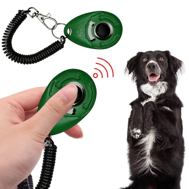 Cagogo Dog Training Clicker, Teardrop-Shaped Pet Clicker for Obedience Commands, Positive Reinforcement Dog Clicker for Puppy Training and Behavior Modification, Professional Dog Clicker Trainer
