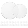 thumbnail image 1 of 40pcs Table Bumpers Pads Protective Pads Glass Tabletop Bumpers Pads Replacement, 1 of 8