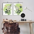 thumbnail image 4 of Stupell Industries Abstract Tropical Blooms Botanical & Floral Painting Gray Framed Art Print Wall Art, 24 x 30, Set of 2, 4 of 10