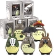 thumbnail image 2 of Figuras de acción de My Neighbor Totoro Chinchillas de 12 cm con máscara de paraguas Hayao Miyazaki Anime modelo Juguetes zhangyuxiang unisex, 2 of 2