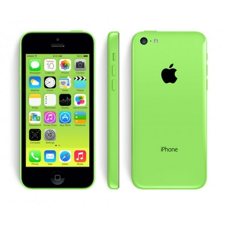 Refurbished Apple iPhone 5C 16GB Green LTE Cellular Sprint ME568LL/A