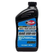 Red Line 12904 Professional Series 5W40 Euro Motor Oil, 1 Quart