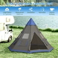 thumbnail image 3 of Outsunny 7-Person Camping Tent with Carrying Bag, 3 of 9