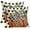 Orange Pumpkin, variant on Fall Polka Dot Pumpkin Pillow Covers 16X16 Inch Autumn Harvest Thanksgiving Pillow Cases Orange Seasonal Square Throw Pillows Set of 2 Farmhouse Home Decor for Sofa Couch Bedroom Porch Outdoor