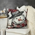 thumbnail image 2 of SHANXI Merry Christmas Throw Pillow Covers, Tree Winter Holiday Cushion Case Decoration for Sofa Couch 24x24in, 2 of 5
