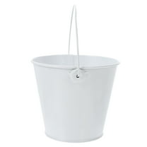 UPOUART White Beverage Ice Bucket and Snack Container, Party Cooler for Drinks and Snacks, 1 Piece