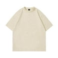 thumbnail image 1 of pstuiky camisetas de manga corta para hombre, Camisas casuales de manga corta con cuello redondo y diseño conciso de color liso para hombre camisas casuales para hombre xxl, 1 of 3