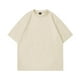 thumbnail image 1 of pstuiky Camisas casuales de manga corta para hombre, Camisas casuales de manga corta con cuello redondo y diseño conciso de color liso para hombre camisas casuales para hombre s, 1 of 3