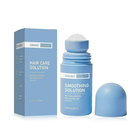 Ingrown Hair Treatment Roller, Razor Bump Stopper for Women Men, Roll-On After Shave Smoothing Solution for Ingrown Hairs