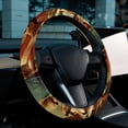 thumbnail image 6 of Labour Day 14.5 Inch Printing PVC Leather Steering Wheel Cover Car Wheel Covers Auto Accessories, 6 of 6