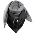 thumbnail image 4 of Châles et Foulards Décontractés pour Femmes, Doux, Imprimés, d'Hiver, Mode, à Boutons, Foulard Chaude, 4 of 5
