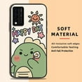 thumbnail image 2 of LYM-Phone Case For TCL T-Mobile Revvl V+ 5G/Revvl V Plus 5G, Silicone Fashion Design Shockproof Dirt-resistant protective Back Cover Waterproof TPU Cartoon Soft case Full wrap Anti-knock, 2 of 9