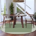 thumbnail image 4 of Cameo Brown Greek Key Large Area Rugs for Bedroom Living Room, Soft Non Slip Carpet Bedside Rug, Geometric Greece Ancient Farmhouse Geo Round Floor Cover Kitchen Accent Rug 5' for Dining Room/Office, 4 of 9