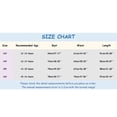 thumbnail image 3 of Girls Swimsuits Size 14-16 One Piece Bikini Cute Pattern Print Bathing Suit Adjustable Strap Tankini Set Swim Tank Top Ruffle Skirted Swimwear, 3 of 9