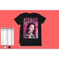 thumbnail image 1 of Kendall Jenner Cute Classic Aesthetic T-Shirt Vintage Unisex Shirt - Black - 3XL, 1 of 2