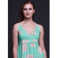 thumbnail image 3 of Bimba Robe Longue Maxi Bohème à Bretelles Sans Manches Imprimée Florale pour Femme - Grand, 3 of 6