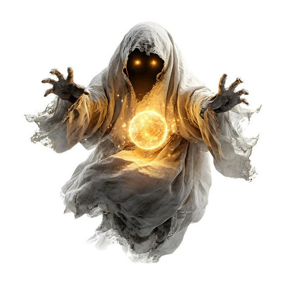 Lilixerw Halloween Ghost Window Sticker,Spooky Monster Window Decals for Haunted House Halloween Home Decoration,15.55 x 15.35 inch