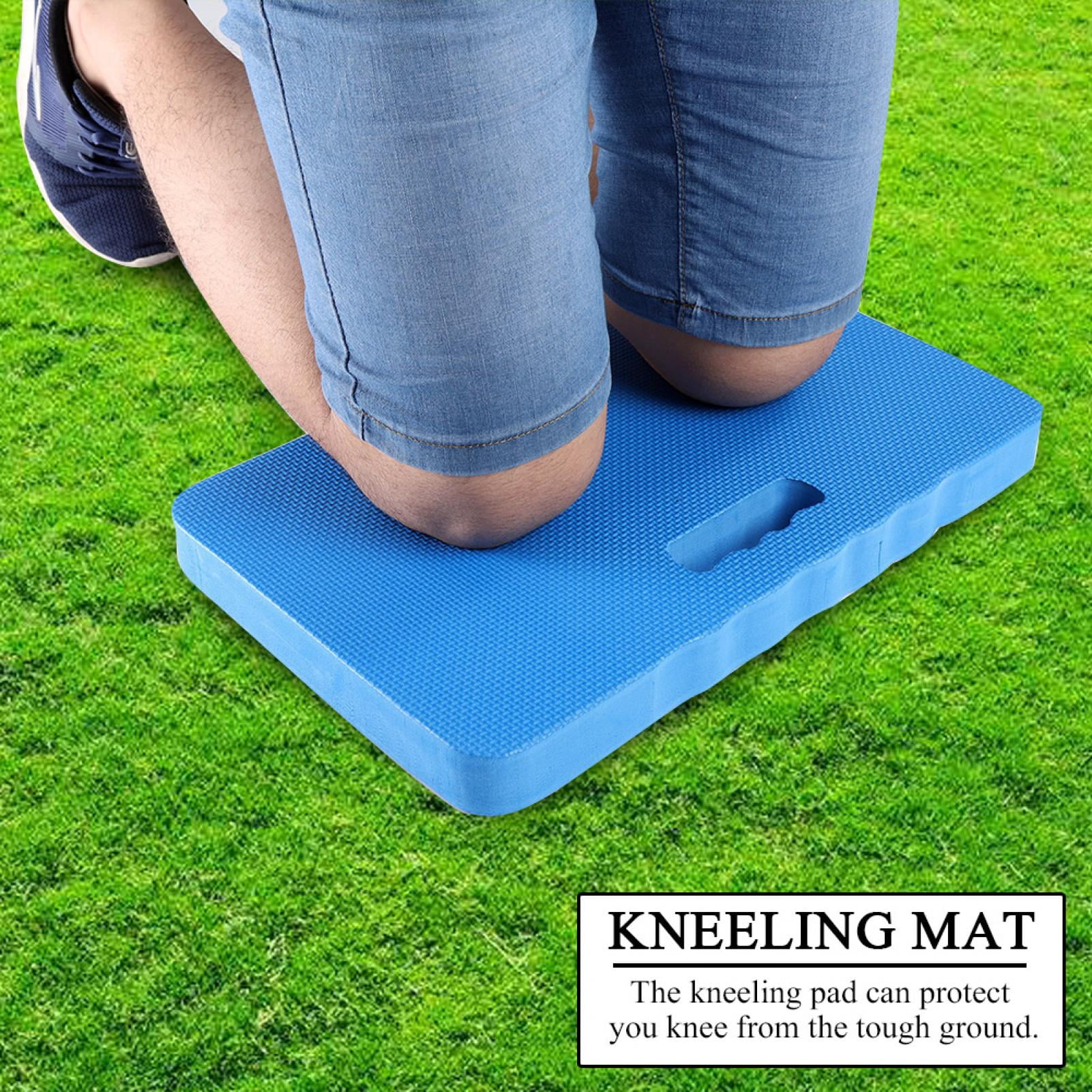 Comfortable Kneeling Pad for Garage & Gardening Tasks Blue Garden Kneeler Mat