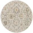 thumbnail image 2 of Nourison Oushak Home 4' x Round Grey Vintage Indoor Rug, 2 of 8
