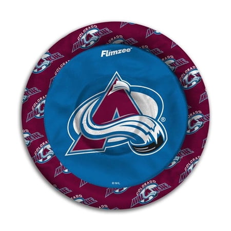 YouTheFan NHL Colorado Avalanche Flimzee Bean-Bag Flying Disc