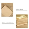 thumbnail image 4 of Trianu 20 Pcs Paper Bread Bags for Homemade Bread 10.6x8.7x4.5in Sourdough Bread Bags Large Paper Bakery Bag with Window for Baked Food Packaging Storage (Brown), 4 of 6