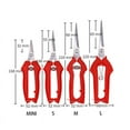 thumbnail image 3 of Gardening Hand Pruner Micro-Tip Pruning Snips Leaf Trimmer Straight Florist Scissor for Plants Garden Scissors Pruning Shears, 3 of 9