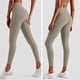 thumbnail image 4 of Pantalones de yoga de cintura alta para mujer, antisentadillas, color melocotón, hermosos pantalones de yoga para glúteos, cintura alta, levantamiento de glúteos, pantalones deportivos para fitness, 4 of 5
