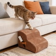 thumbnail image 4 of 2-Step Dog Stairs for Small Dogs - 12.2" High Curved Pet Ramp with Non- Steps for Couch, Sofa, Chair, Indoor Use for Puppies, Cats & Medium Pets, 4 of 8
