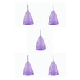 thumbnail image 2 of Qarigey Colector Menstrual de silicona a prueba de fugas cómoda suministro Menstrual ligero suministros femeninos Type5 NO5, 2 of 6
