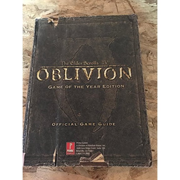 Pre-Owned Elder Scrolls IV: Oblivion Game of the Year : Prima Official Game Guide