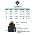 thumbnail image 2 of Wantdo Women's Plus Size Jacket Warm Winter Coat Windproof Parka Jacket Dark Grey 2X, 2 of 9