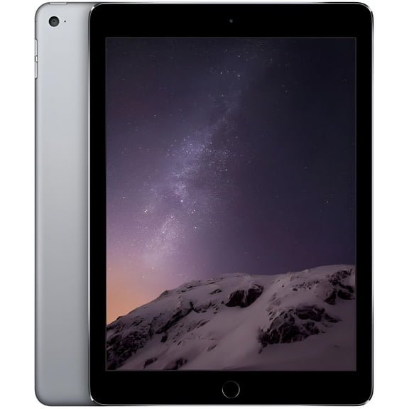 Restored Apple iPad Air 2 128GB Space Gray (WiFi) (Refurbished)