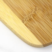 3-Piece Two-Tone Bamboo Serving and Cutting Board Set
