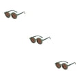 thumbnail image 3 of Sonducket Gafas de sol redondas para niños Gafas para bebés Color crema facial con marco de forma redonda Accesorios de ropa Verde Type1 NO1 Sonducket CBP390162, 3 of 6