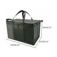 thumbnail image 2 of Sac Isotherme Pliable TG avec Fermeture Éclair, Sac de Courses Réutilisable pour Aliments Chauds et Froids, 2 of 5
